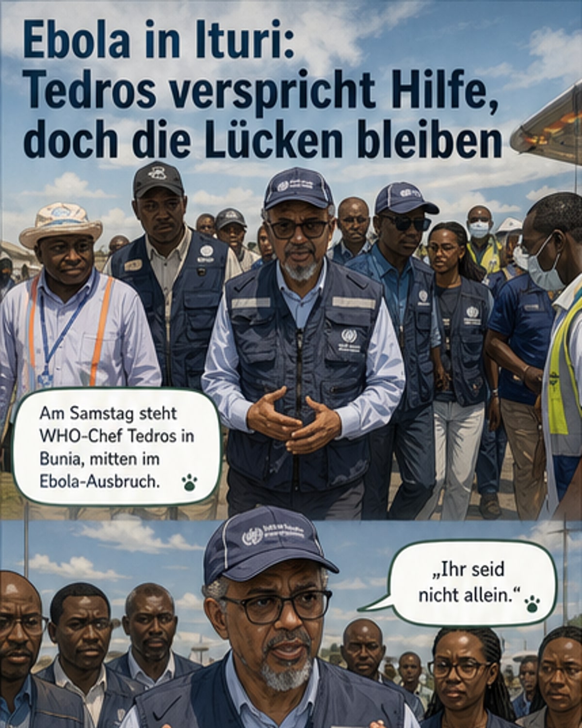 WHO sichert Kongo Hilfe bei Ebola zu