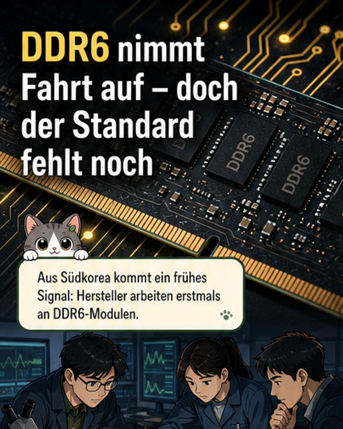 Die Entwicklung von DDR6 hat begonnen