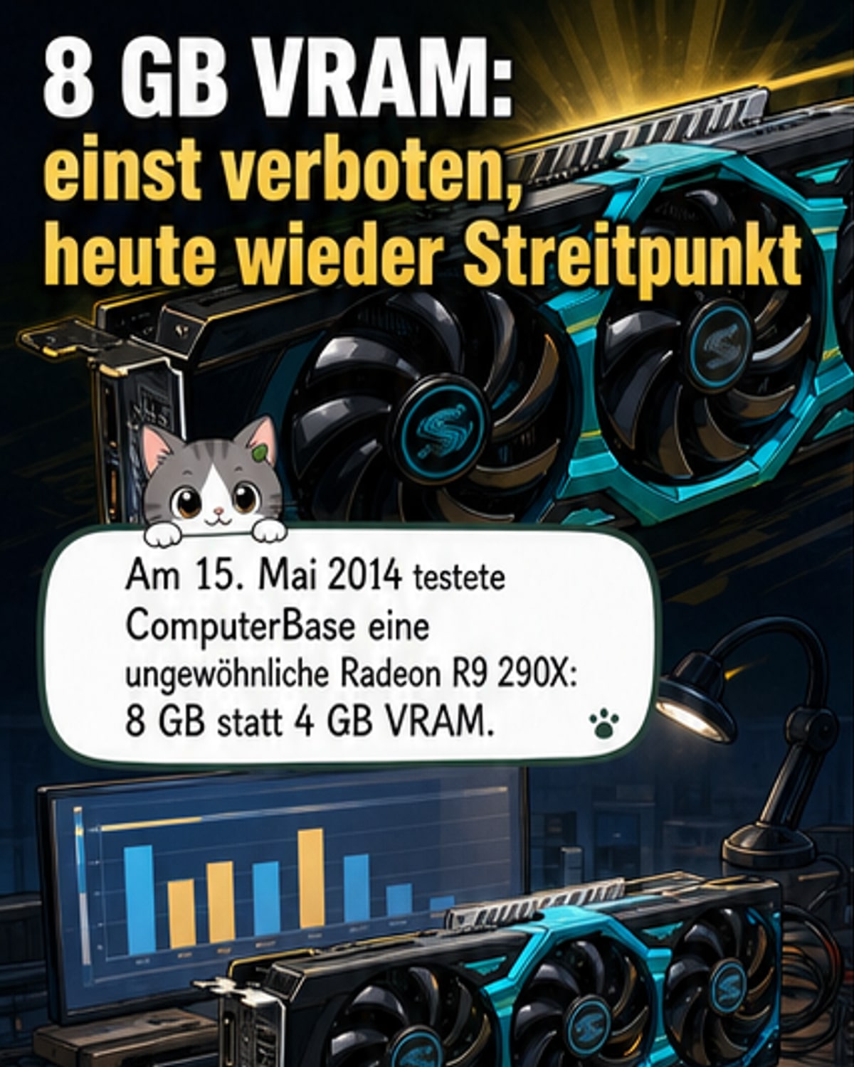 8 GB VRAM: Vor 12 Jahren revolutionär