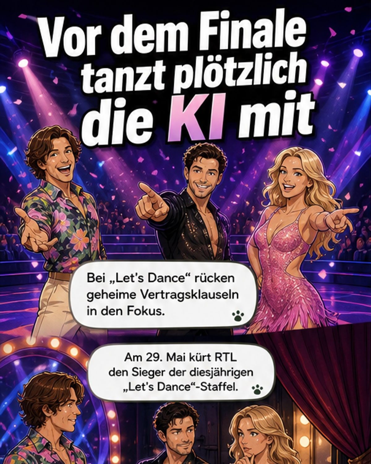 KI-Klauseln in 'Let's Dance'-Verträgen enthüllt