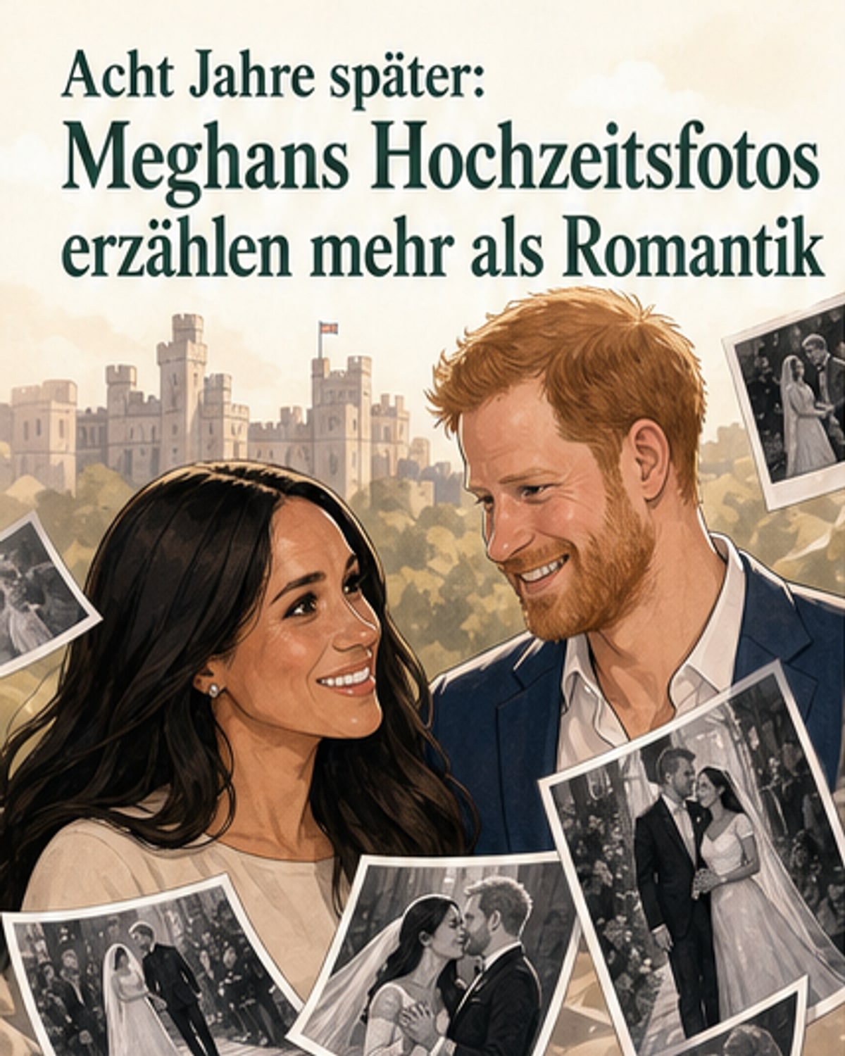 Meghan zeigt private Hochzeitsfotos
