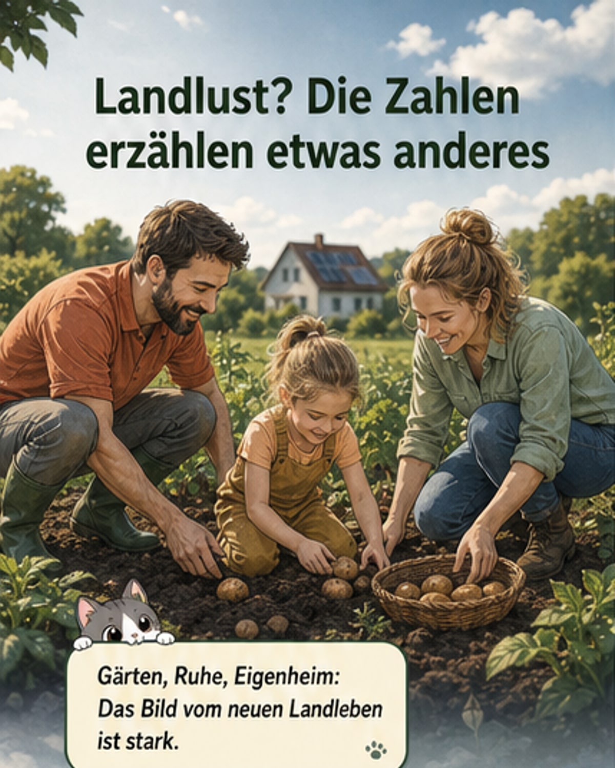 Deutsche ziehen nicht aufs Land