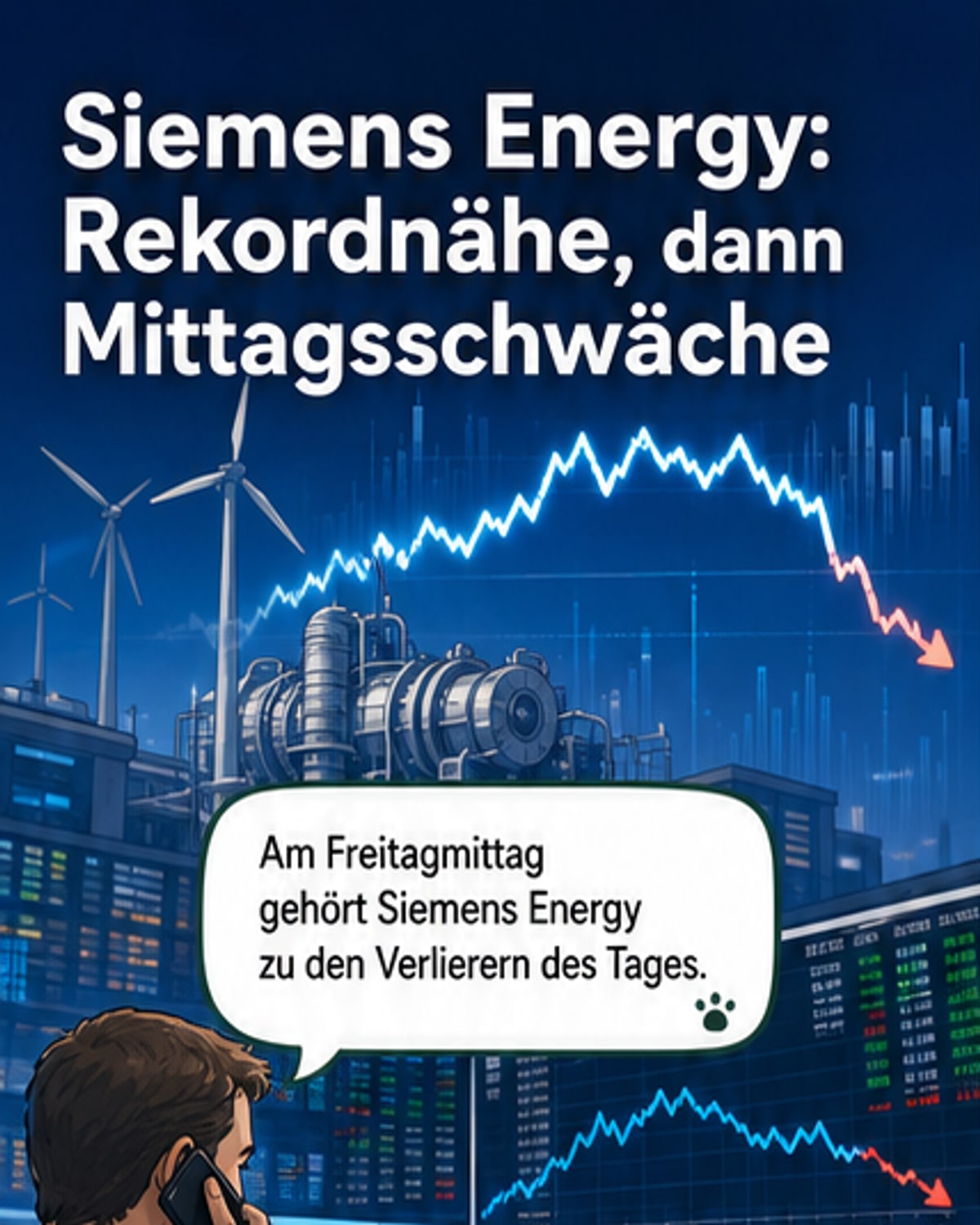 Siemens Energy-Aktie gibt leicht nach
