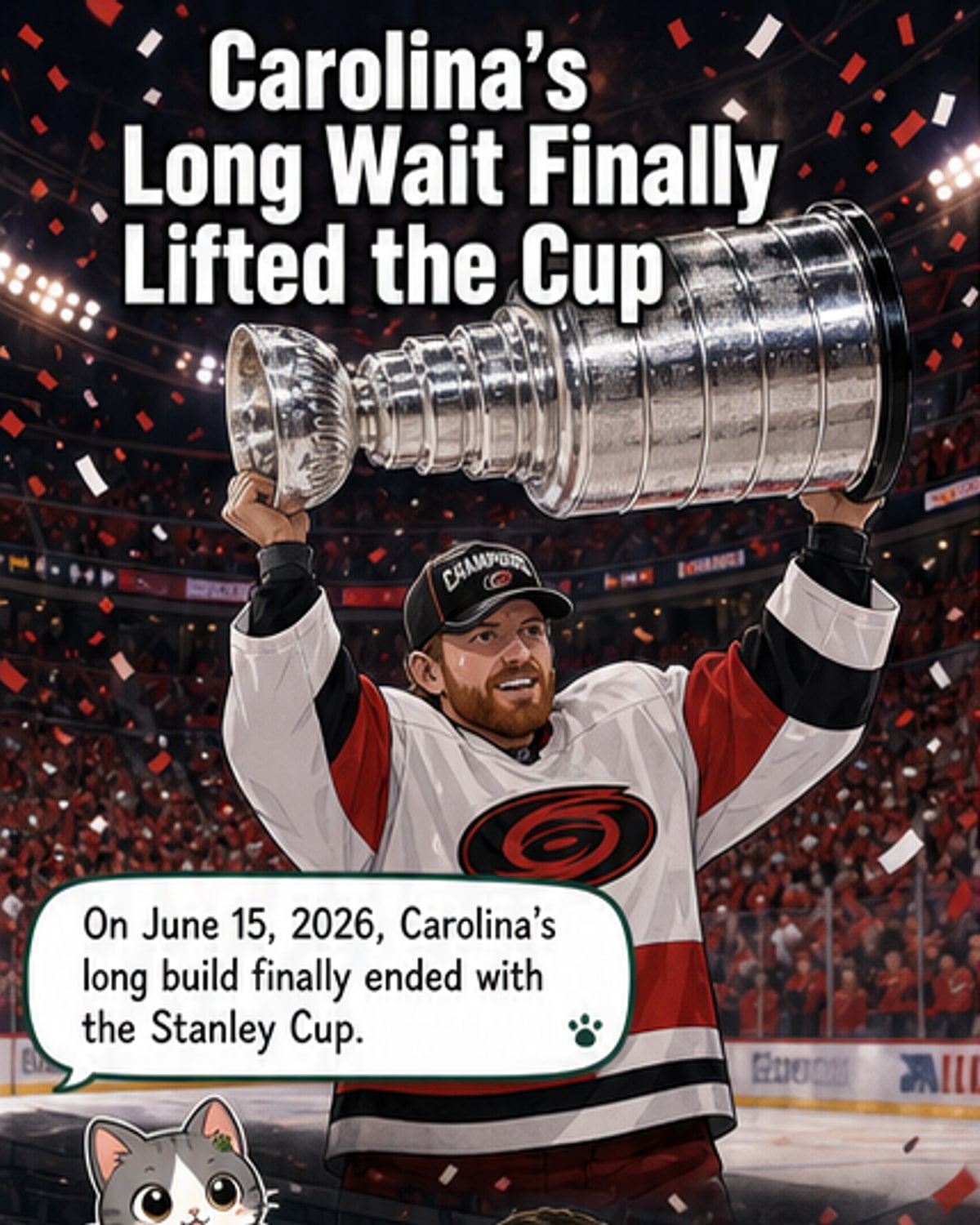 Hurricanes Win First Cup in 20 Years