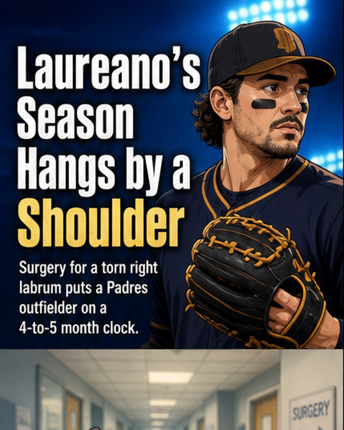 Laureano Out for Season