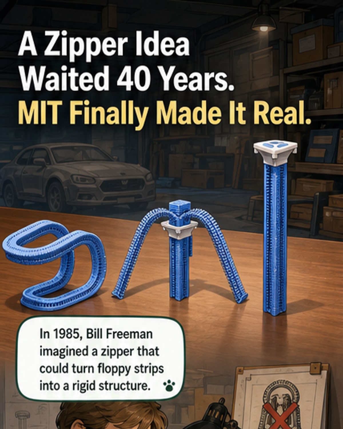 A 40-Year-Old Zipper Idea Just Worked