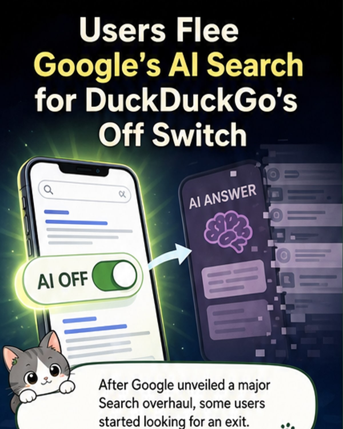 DuckDuckGo surges as users flee Google’s AI search