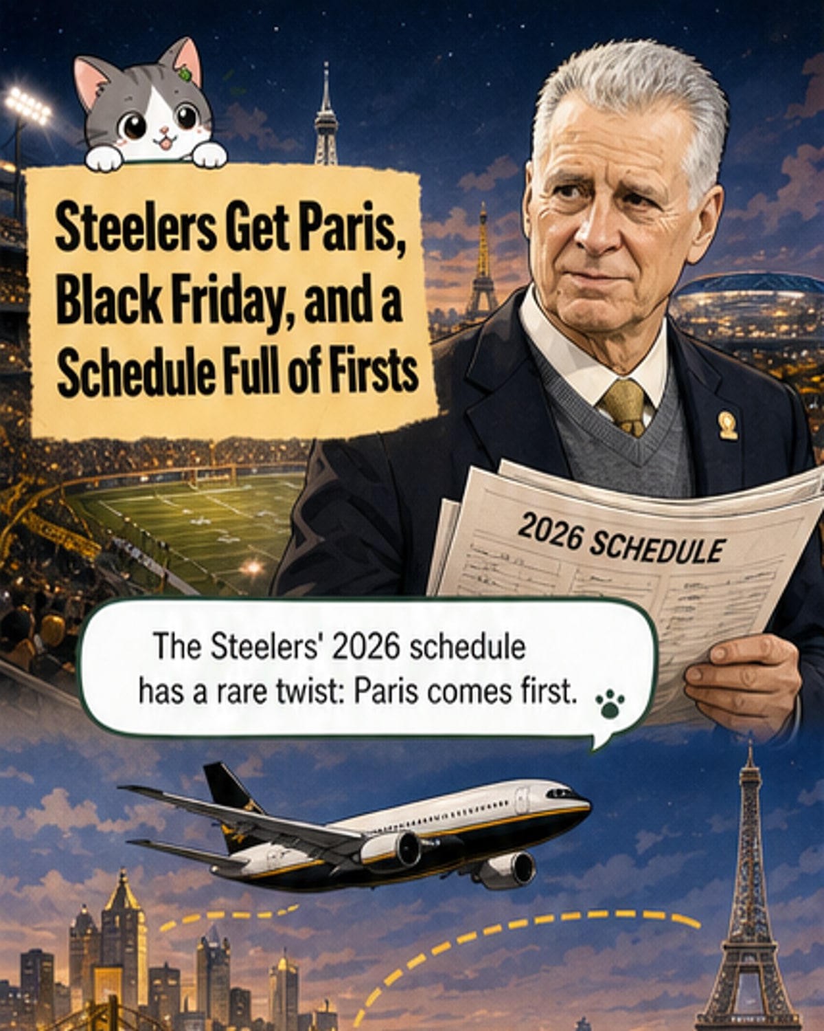 Steelers to play first NFL game in France