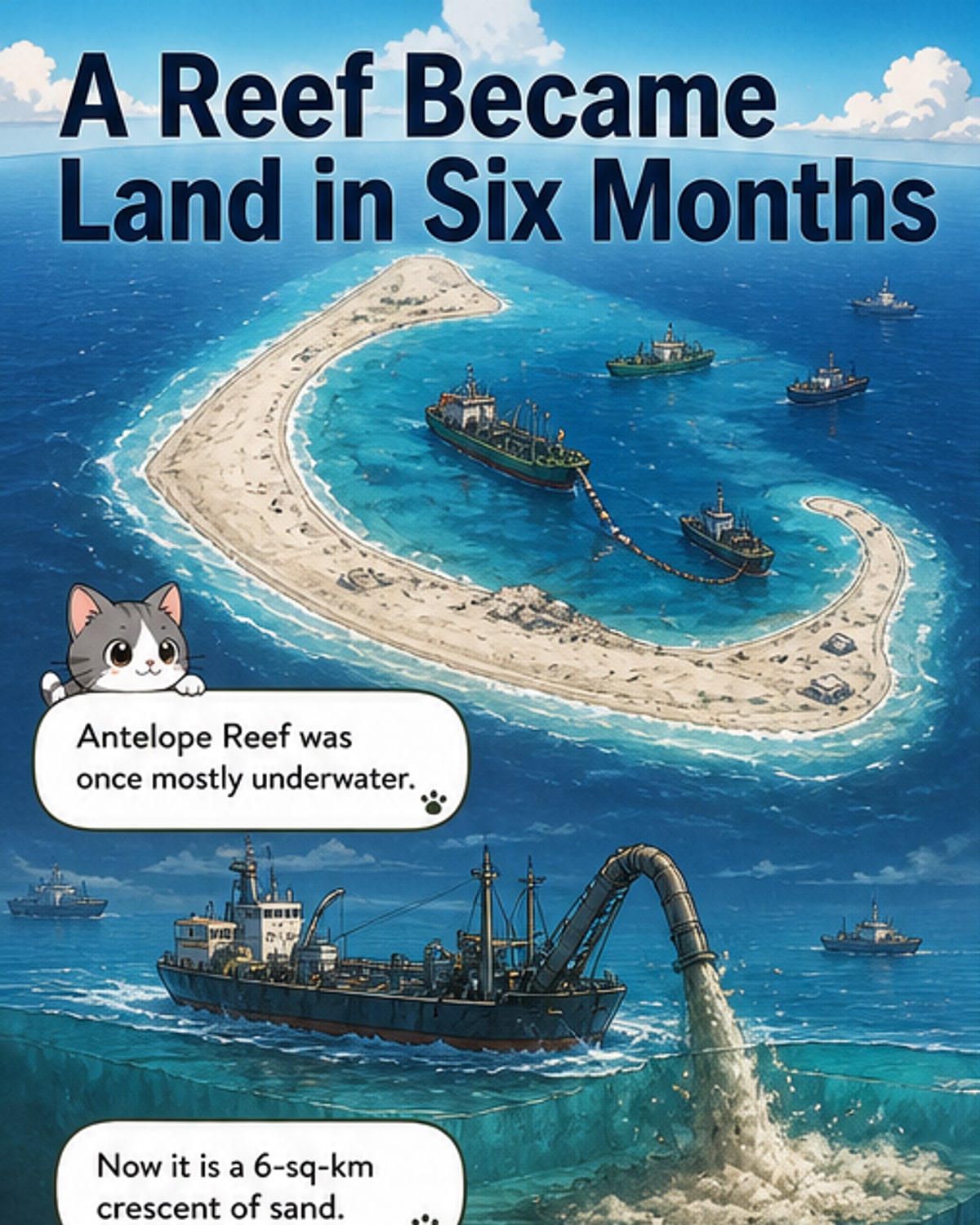 The Dredging Race in the South China Sea
