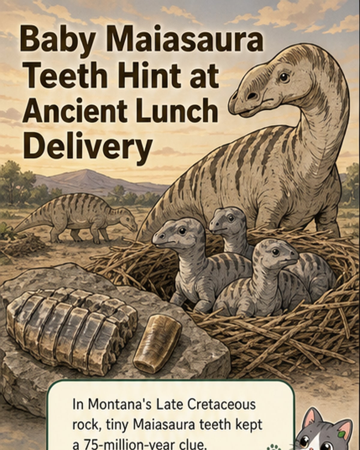 Baby Dinosaurs Ate Better Than Parents