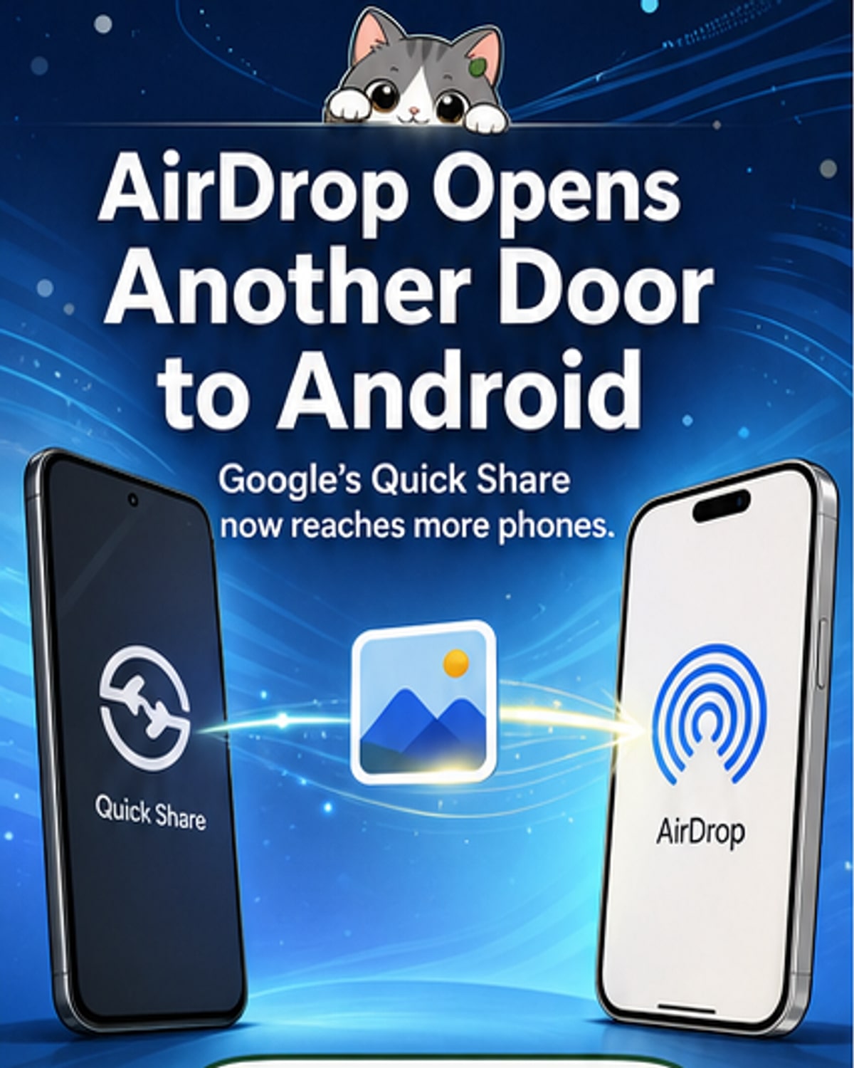 Google Expands AirDrop-Like Sharing