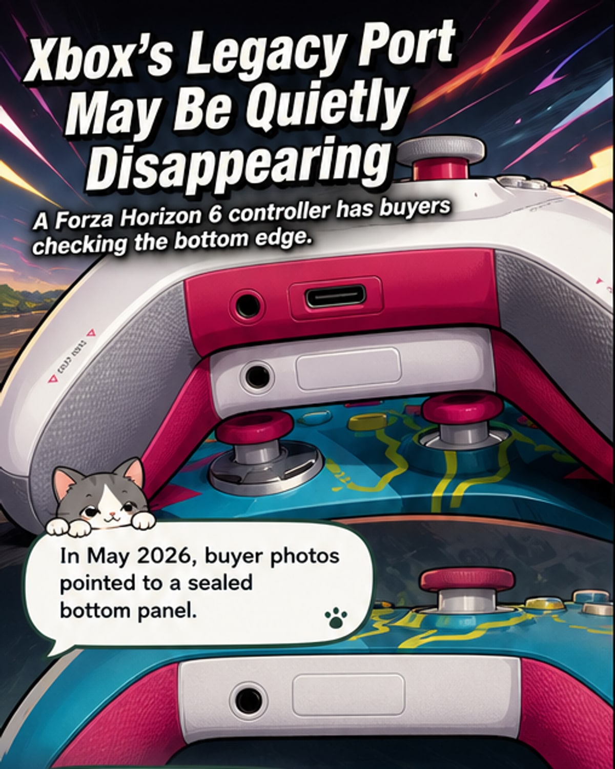 Xbox Controller Drops Legacy Port?