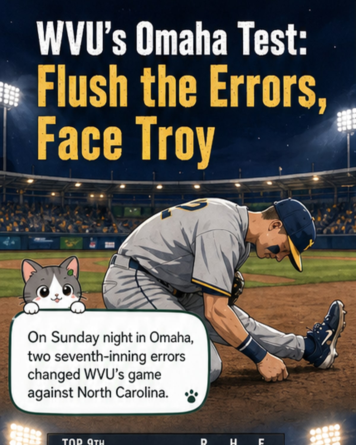 Mountaineers face must-win after costly errors