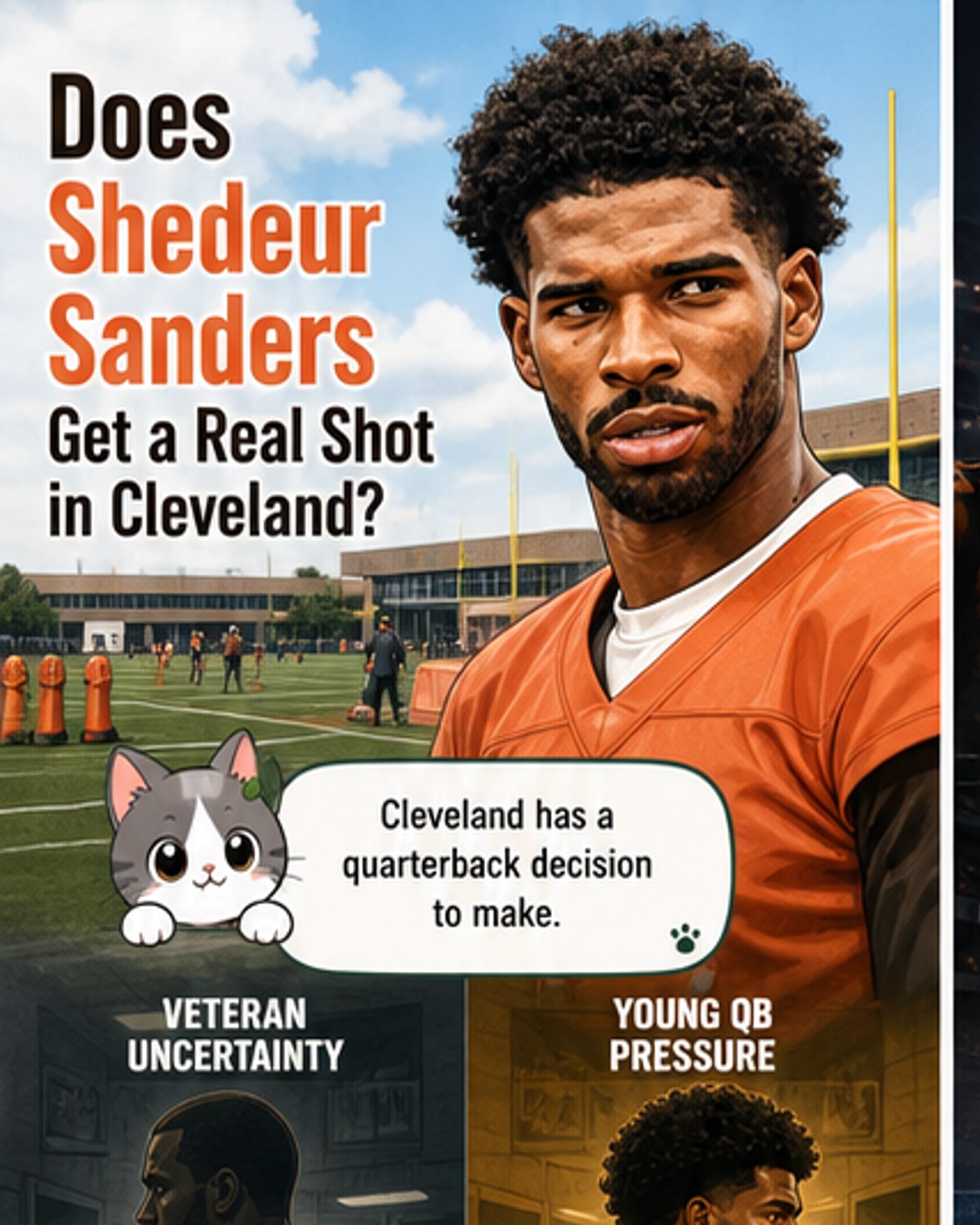 Shedeur Sanders’ Starting Chances in Doubt