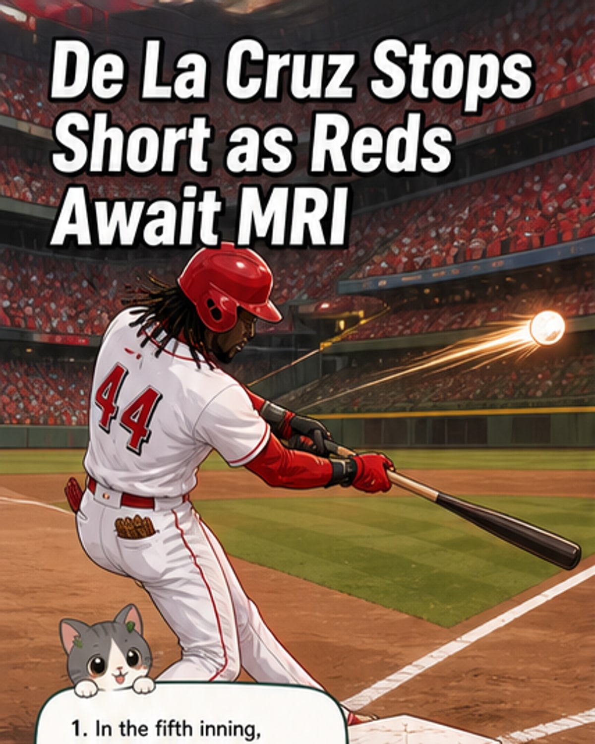 De La Cruz Hamstring Scare