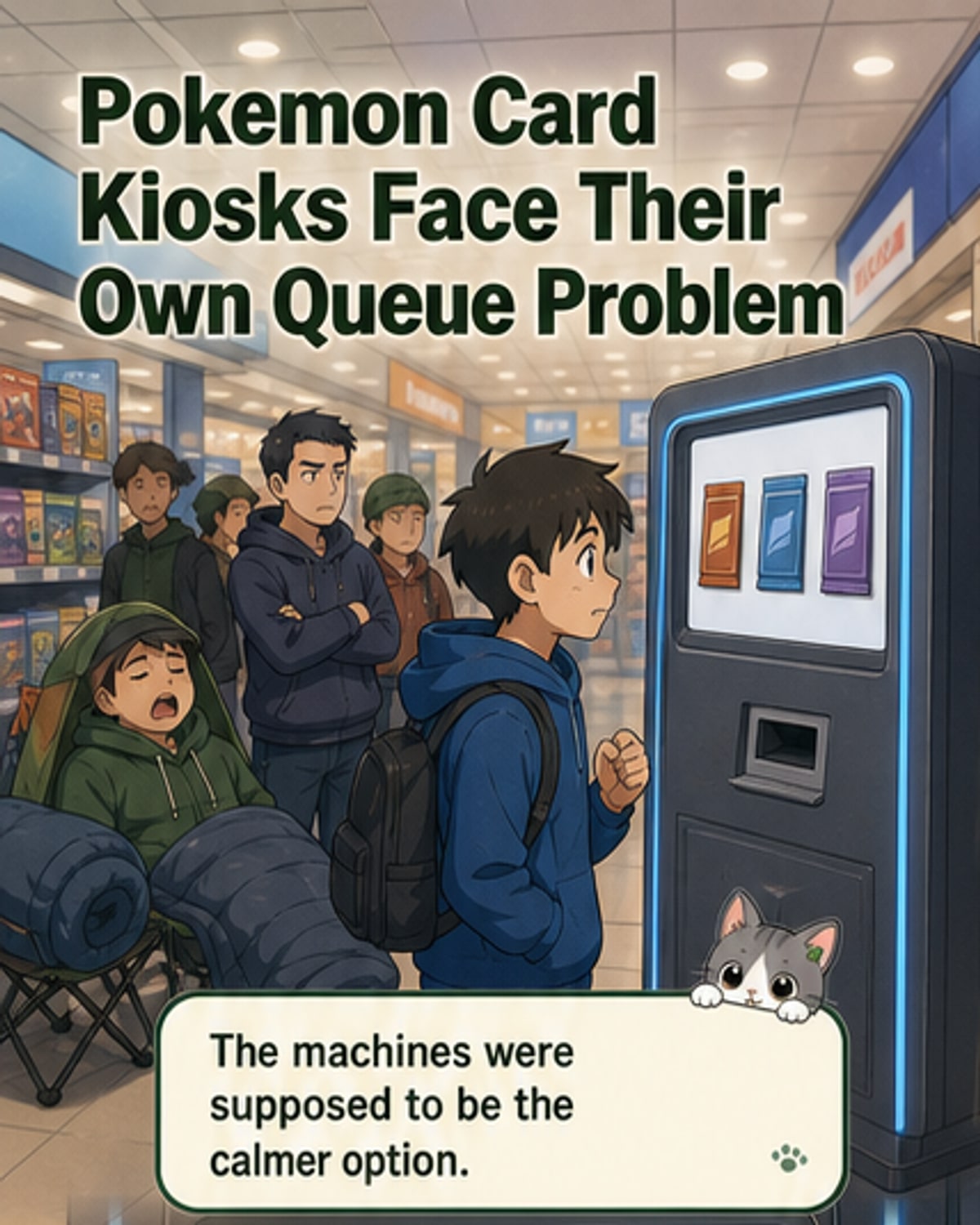 Pokémon Card Vending Machines Shut Down