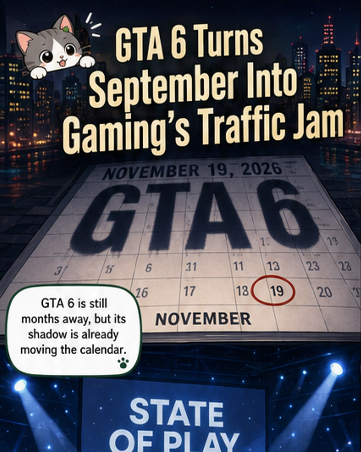 GTA 6 Turns September Into a Game Release War