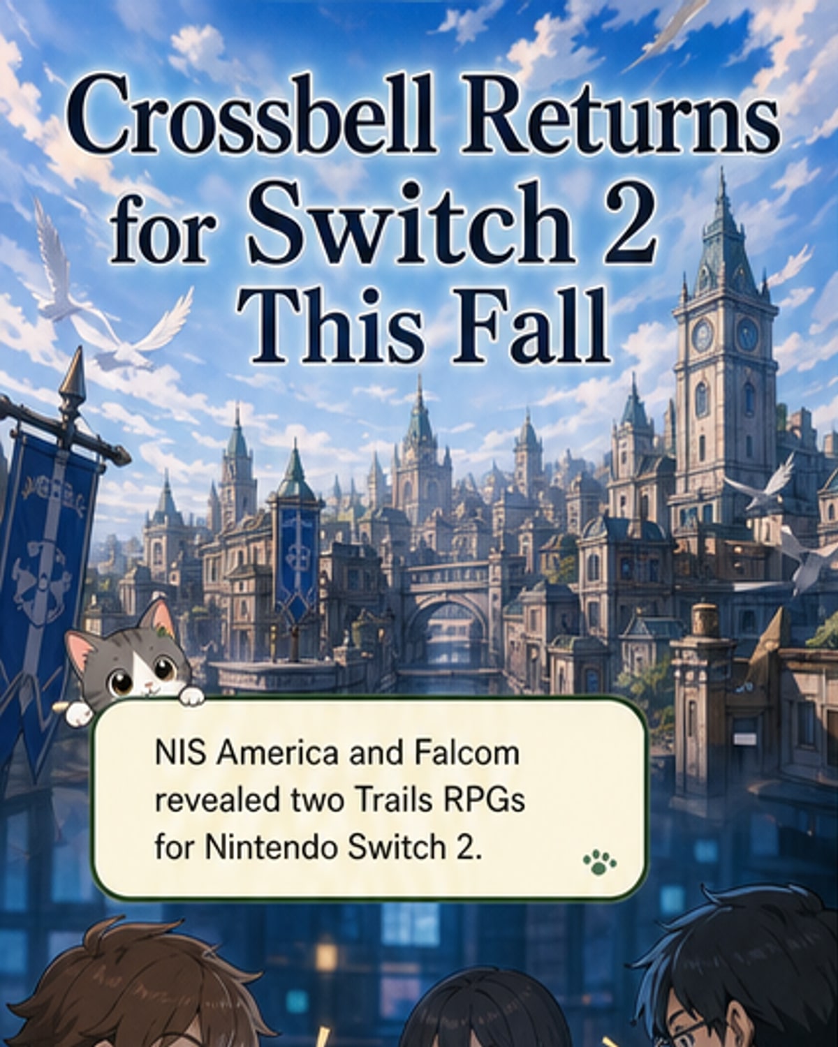 Trails RPGs Launch on Switch 2