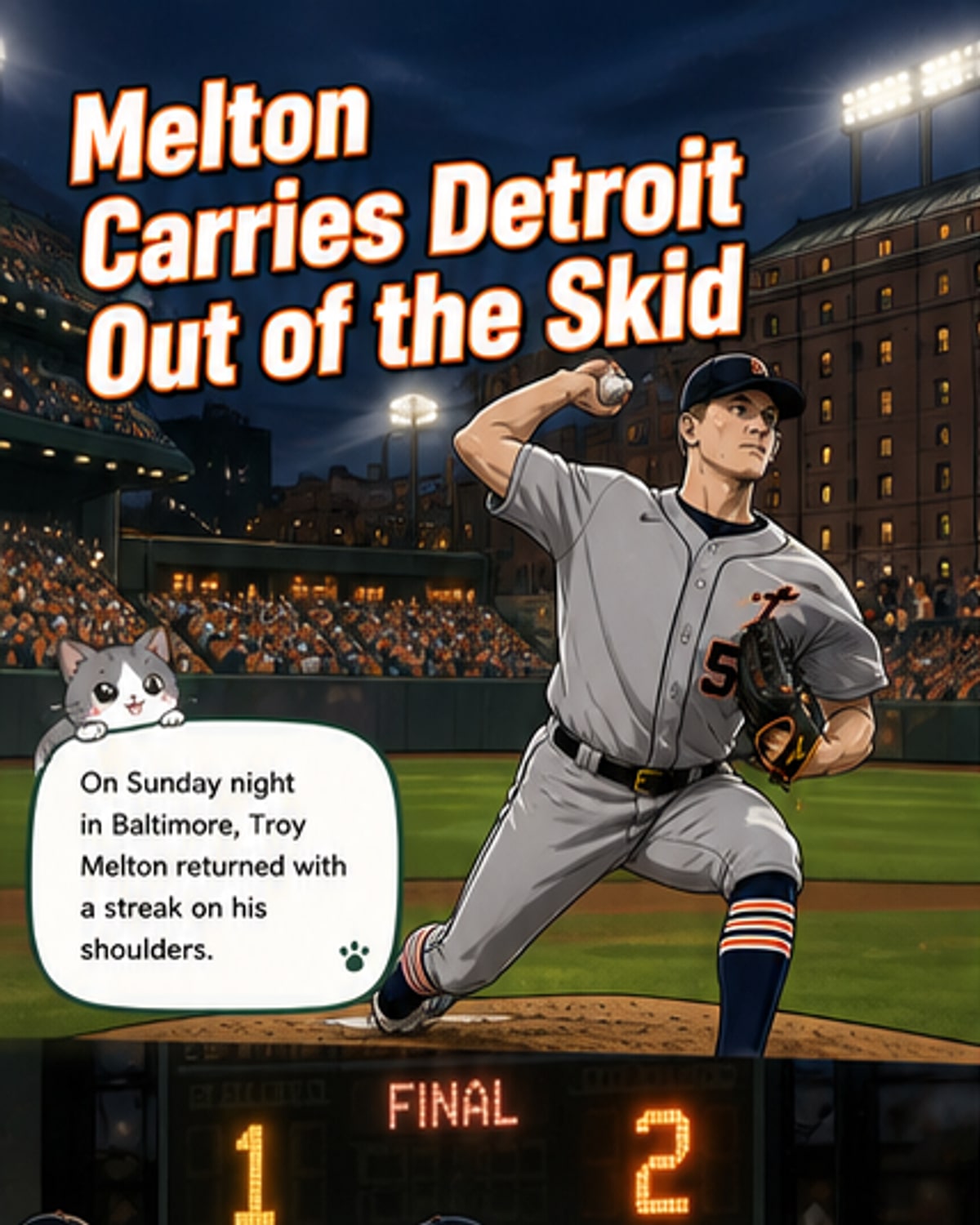 Tigers break losing streak in dramatic doubleheader
