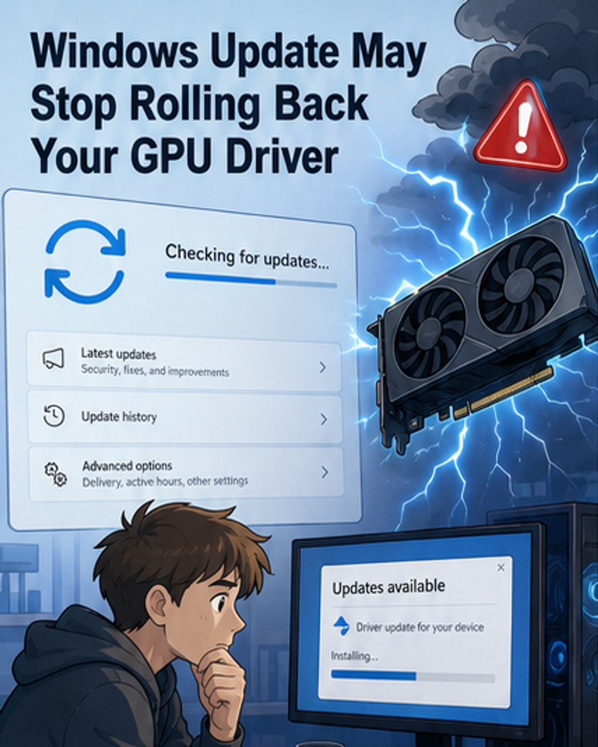 Windows 11 Stops Forcing Old GPU Drivers