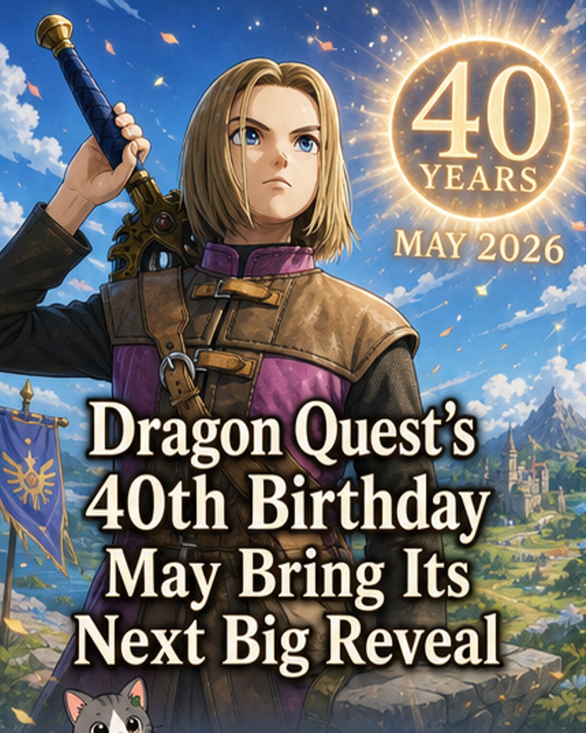 Dragon Quest’s 40th Anniversary Tease