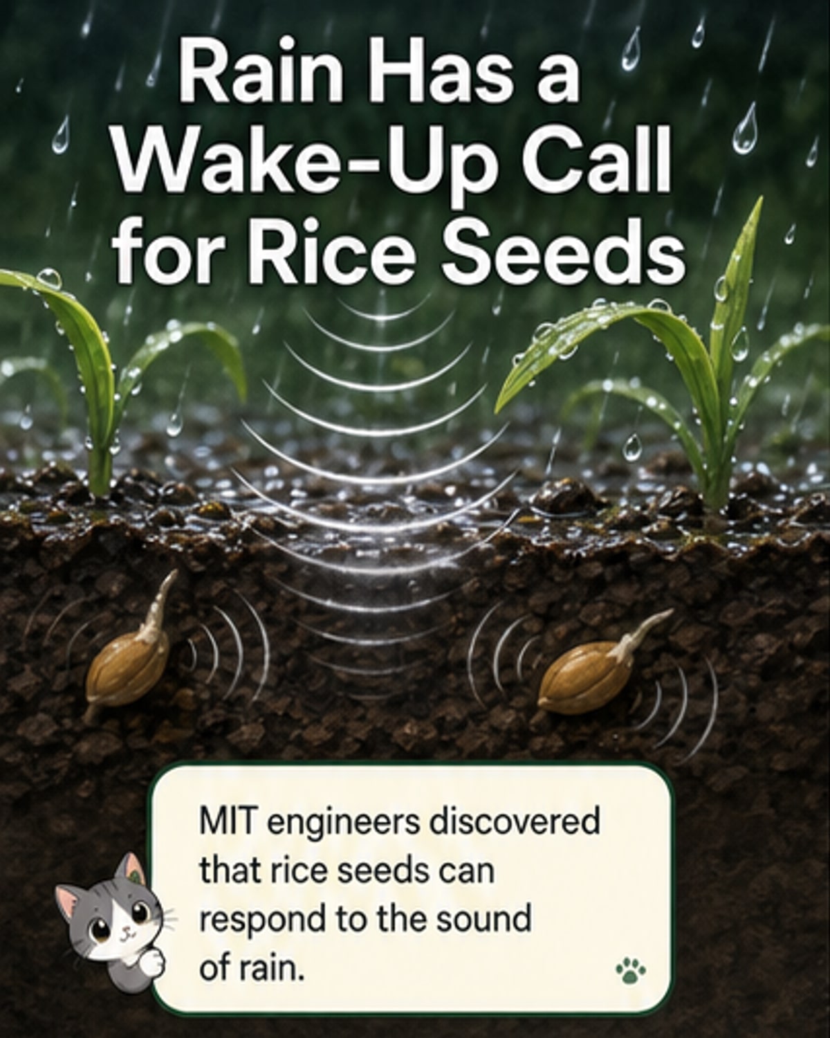 Plants Can 'Hear' Rain — And It Speeds Up Growth