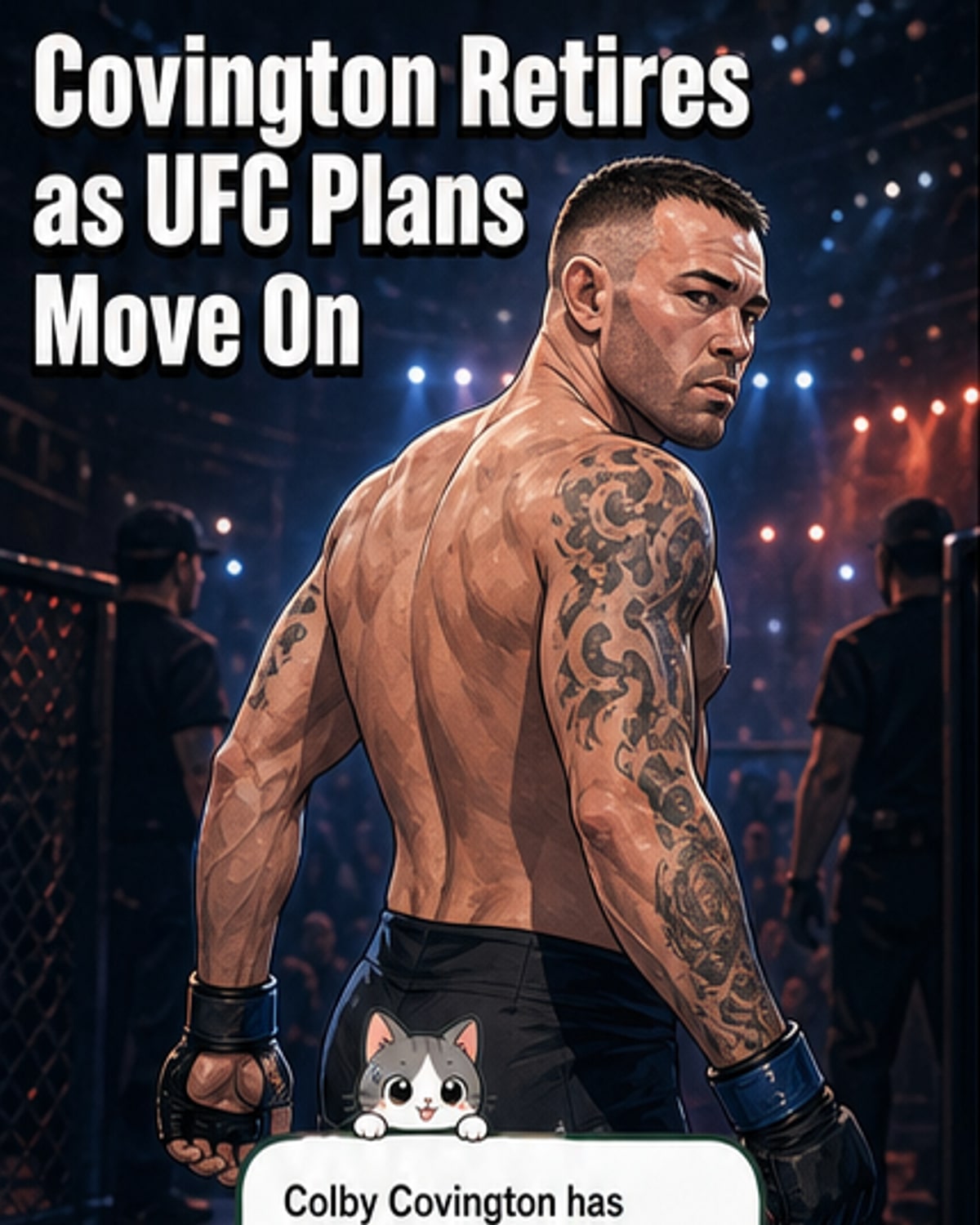 UFC Star Covington Announces Retirement