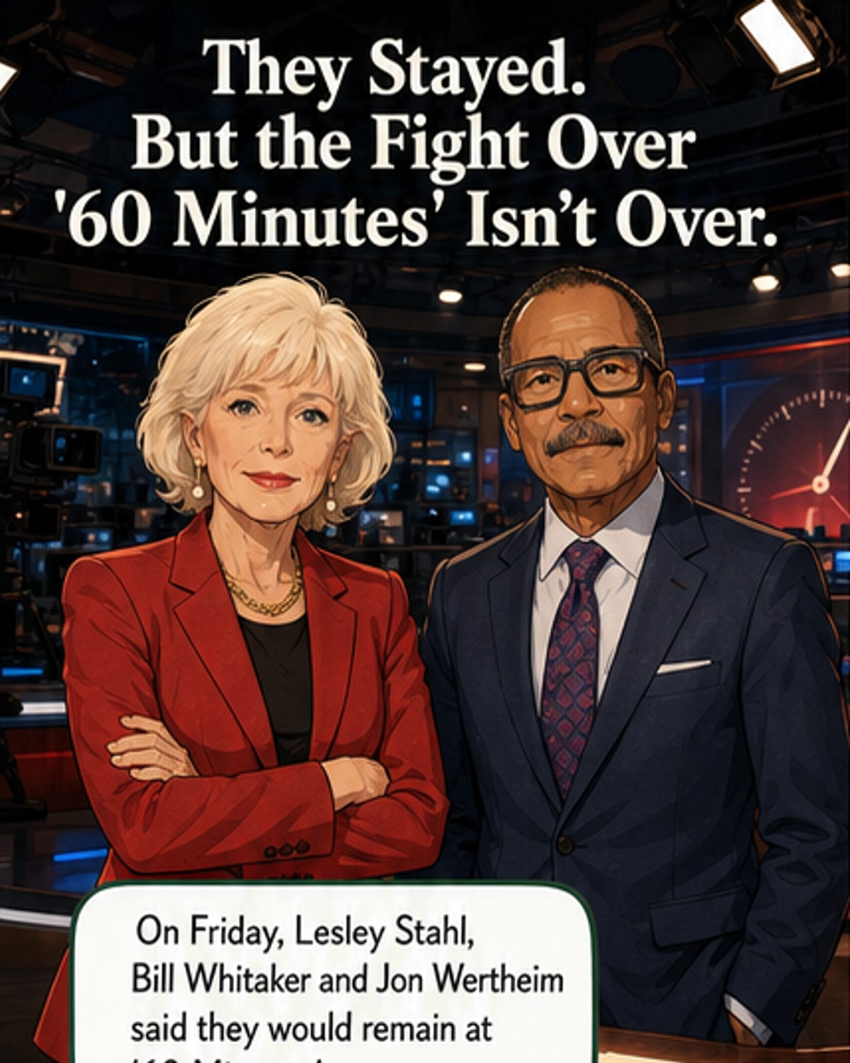 Key '60 Minutes' Journalists to Stay