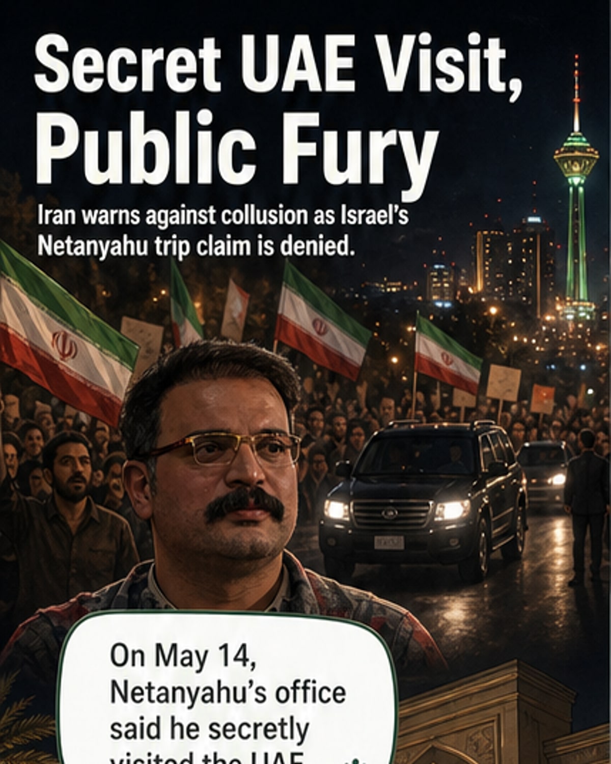 Netanyahu’s secret UAE visit sparks Iran fury