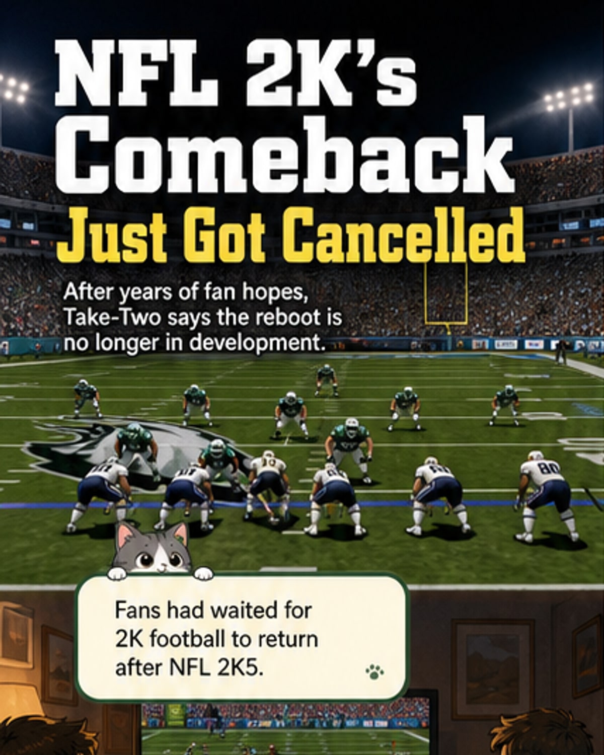 NFL 2K Reboot Cancelled