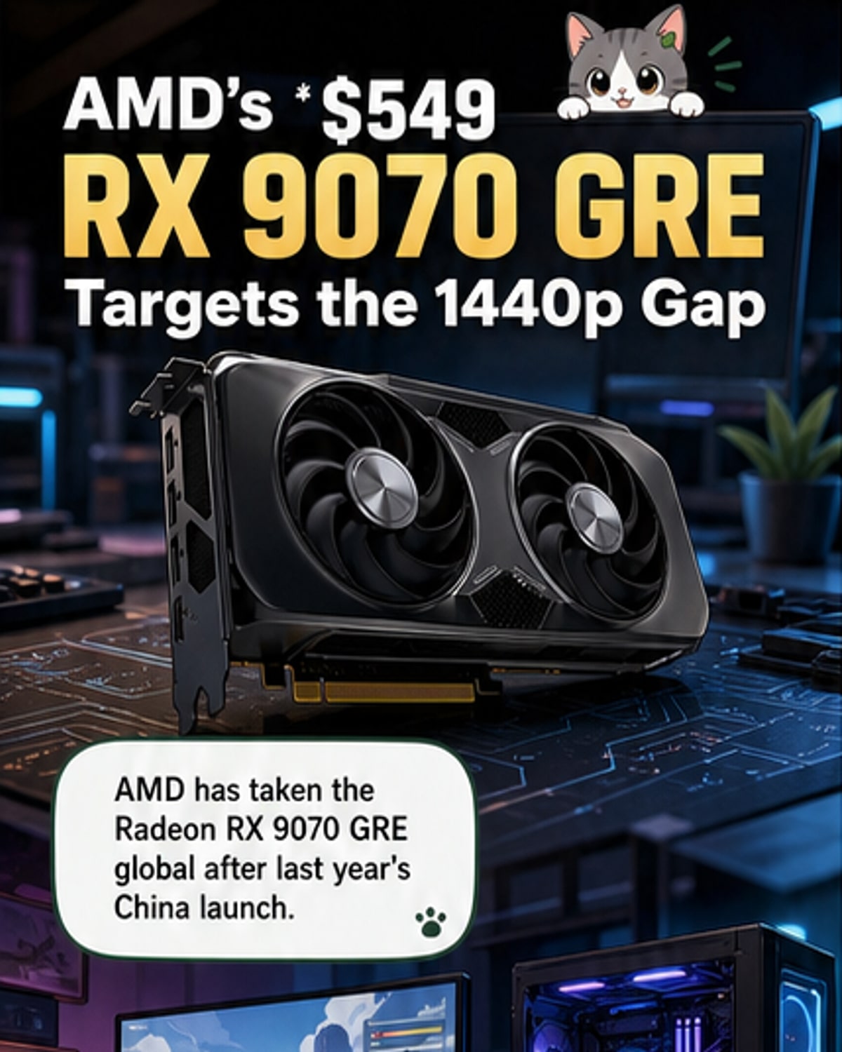 AMD’s $549 Gaming GPU Goes Global