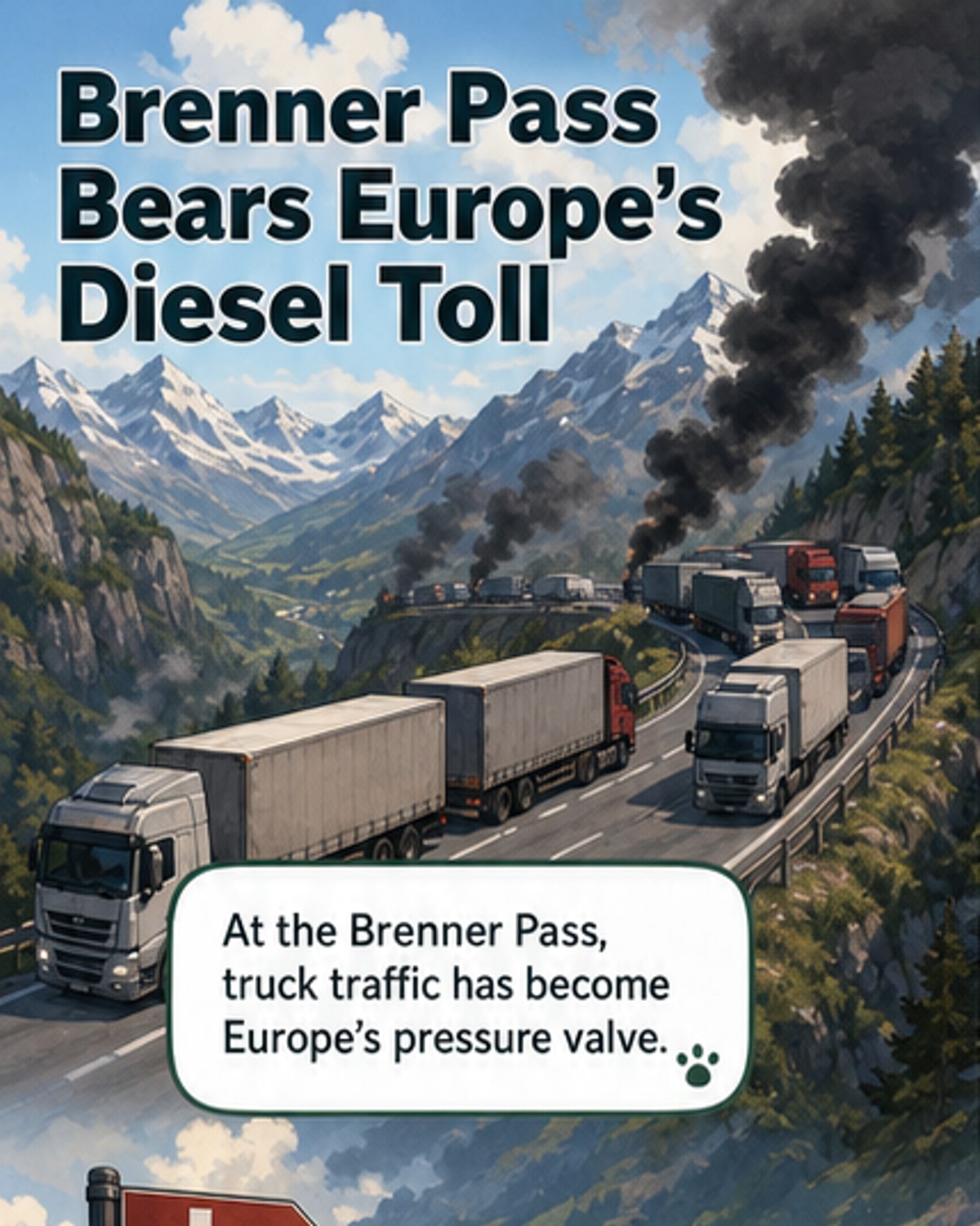 Brenner Pass bears Europe’s freight burden