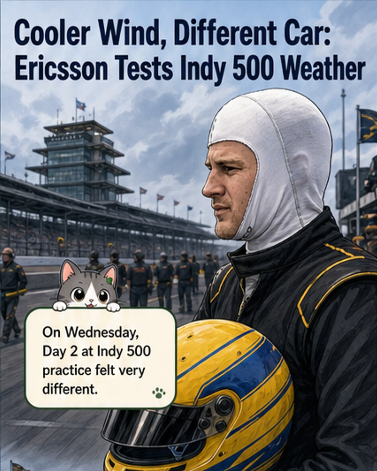 Weather Shifts Test Indy 500 Drivers