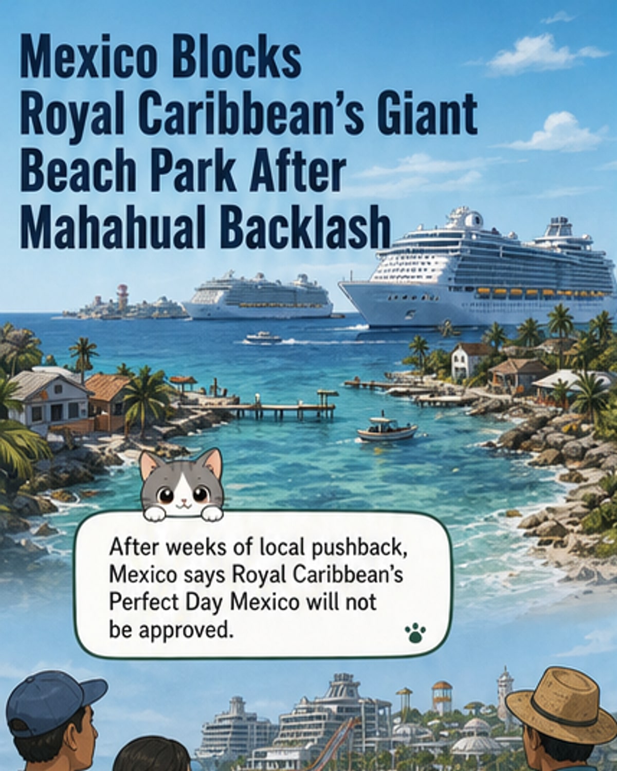 Mexico blocks Royal Caribbean's beach park