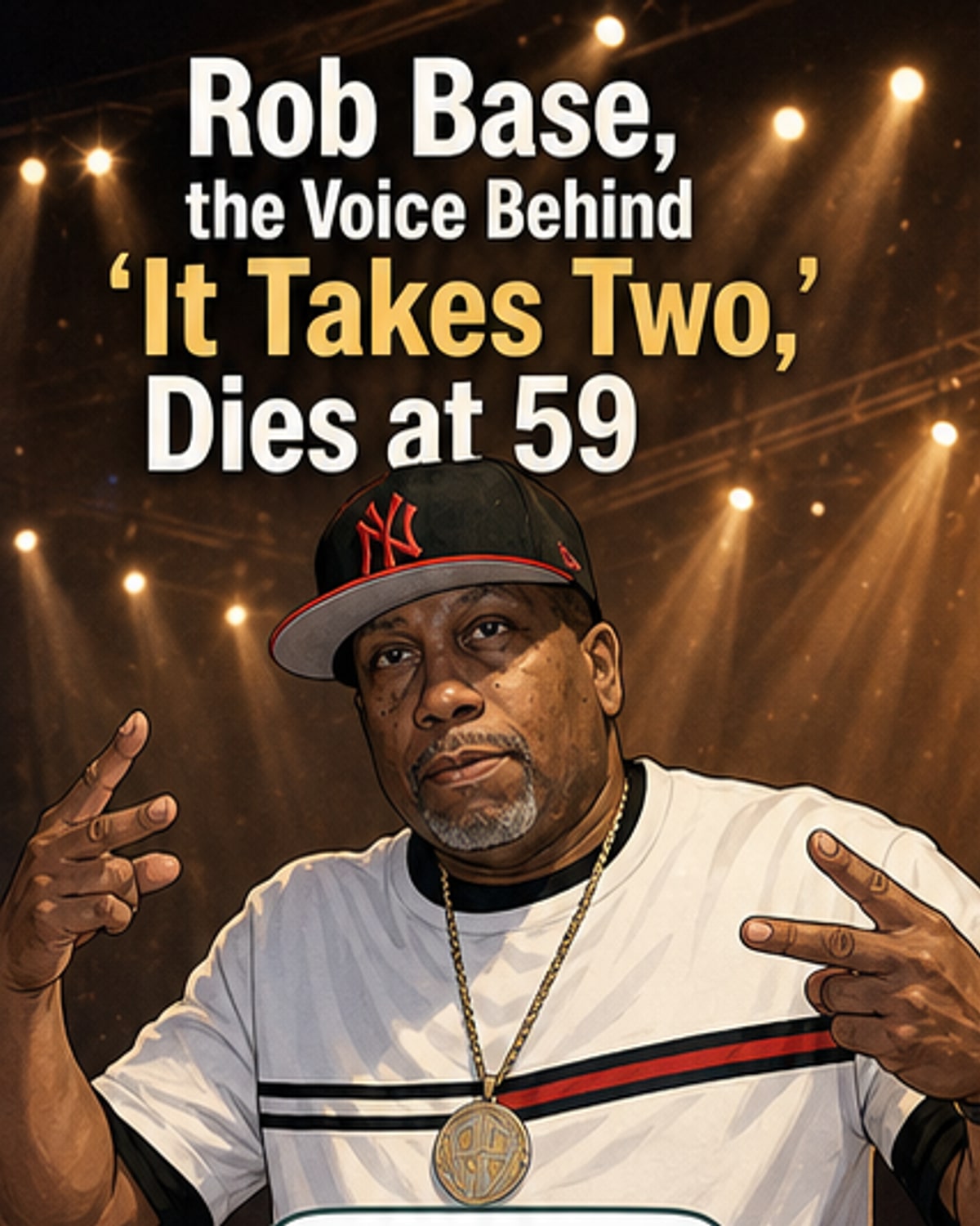 Rapper Rob Base Dies at 59