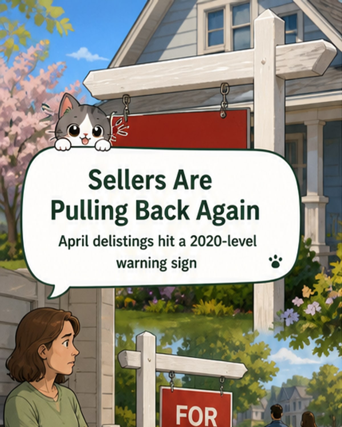 Home Sellers Exit Market at Pandemic-Era Pace