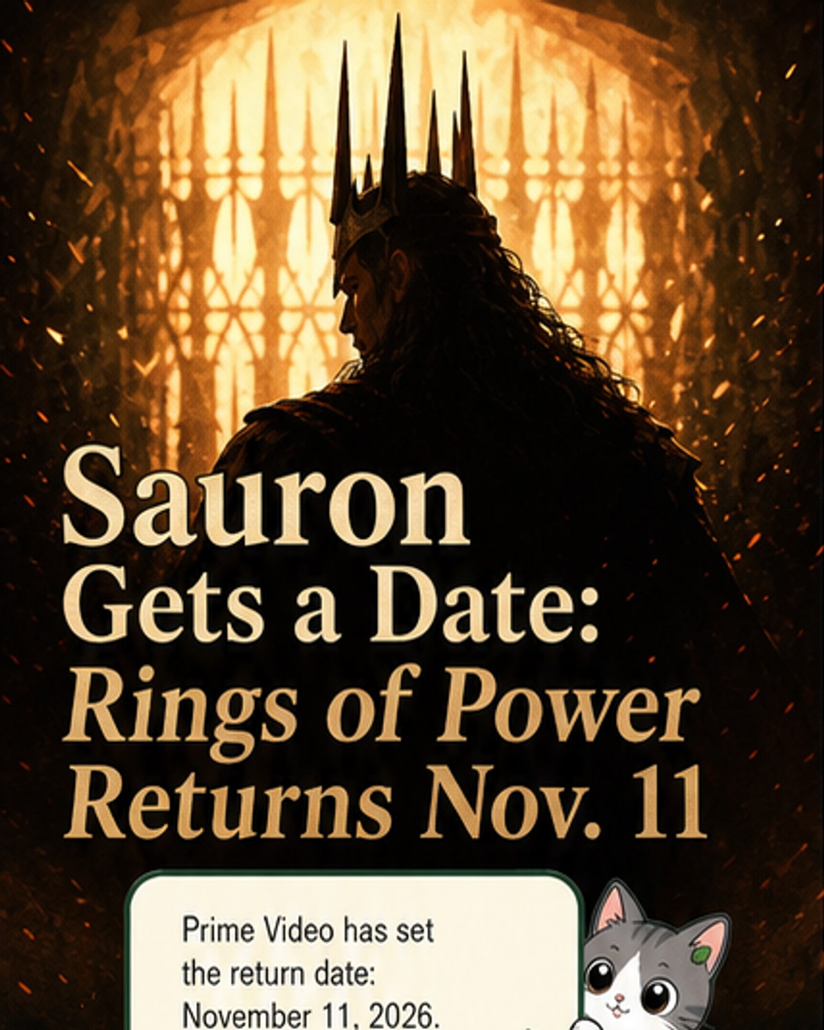 Rings of Power Season 3 Sets November Premiere