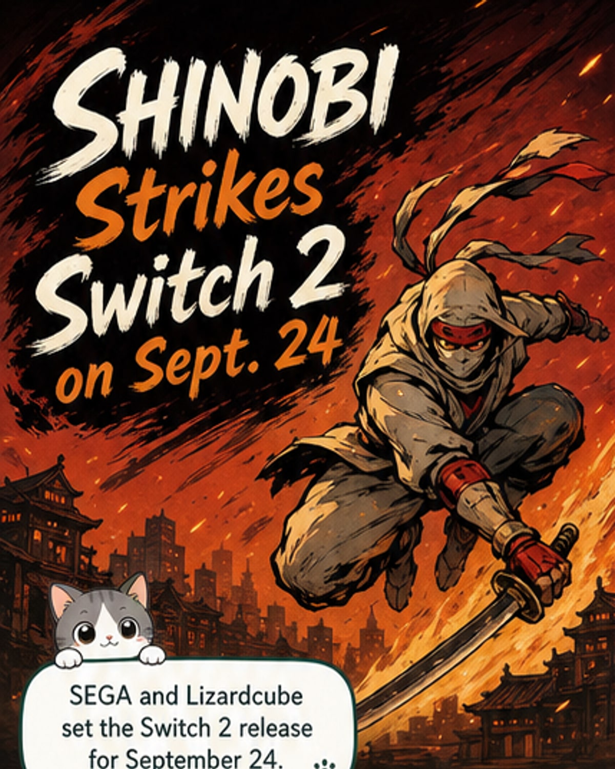 Shinobi Returns in September