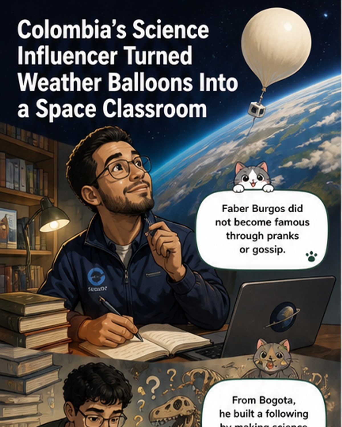 Colombia’s Science Star Who Touched Space