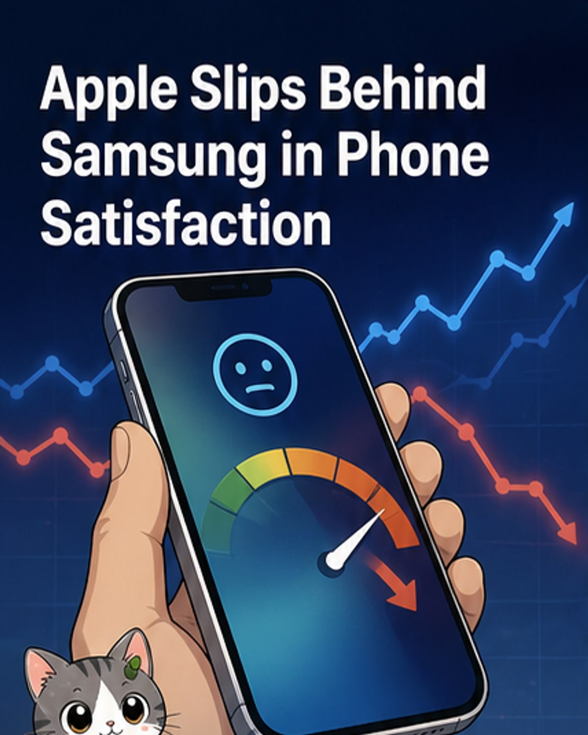 Apple falls behind Samsung in customer satisfaction