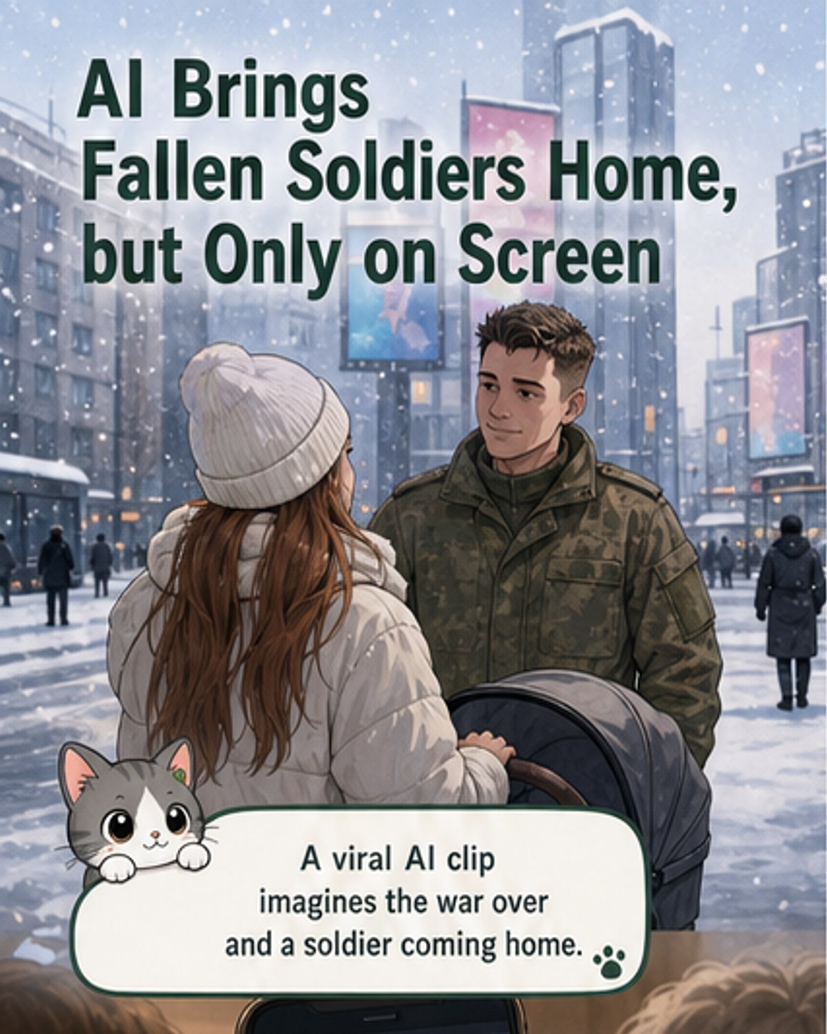 AI brings fallen soldiers home — in pixels
