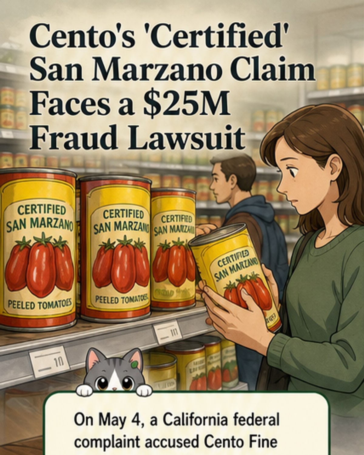 Cento sued over 'tomato fraud'