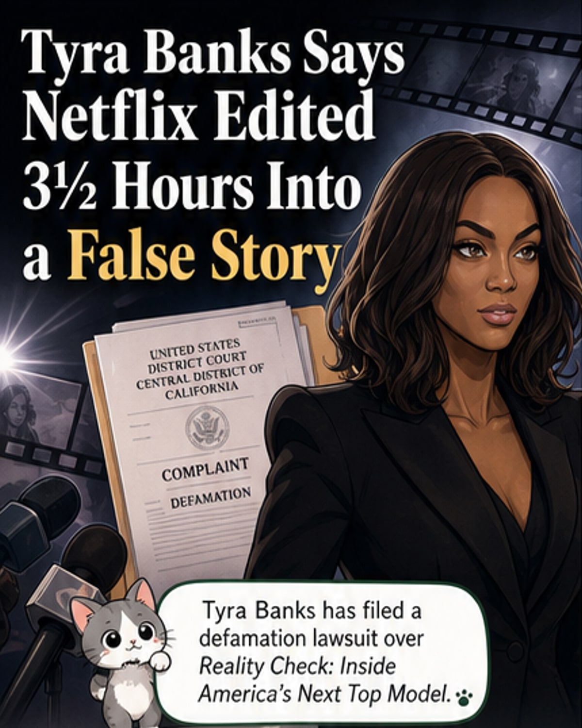 Tyra Banks Sues Netflix Over Editing