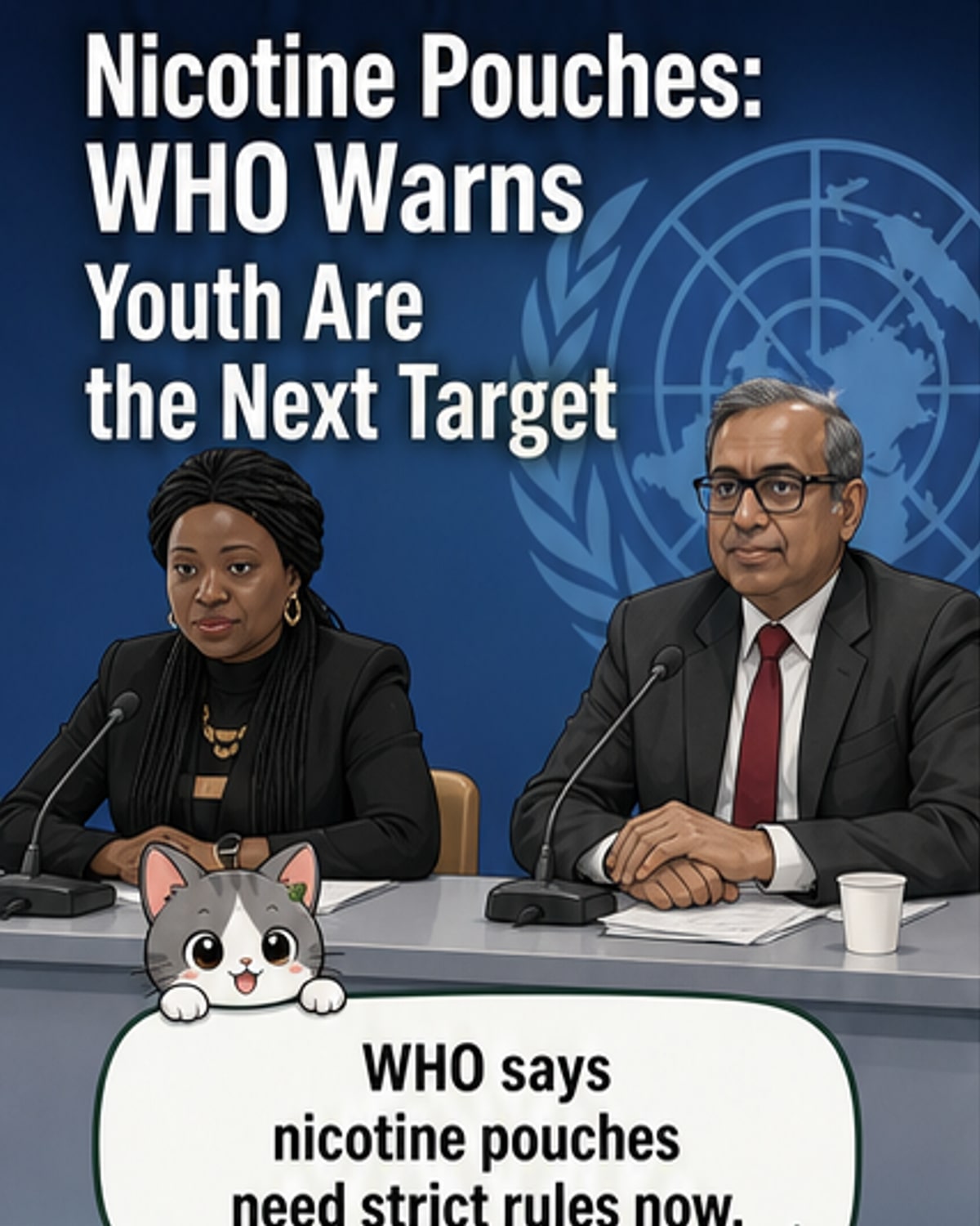 WHO warns of youth nicotine epidemic