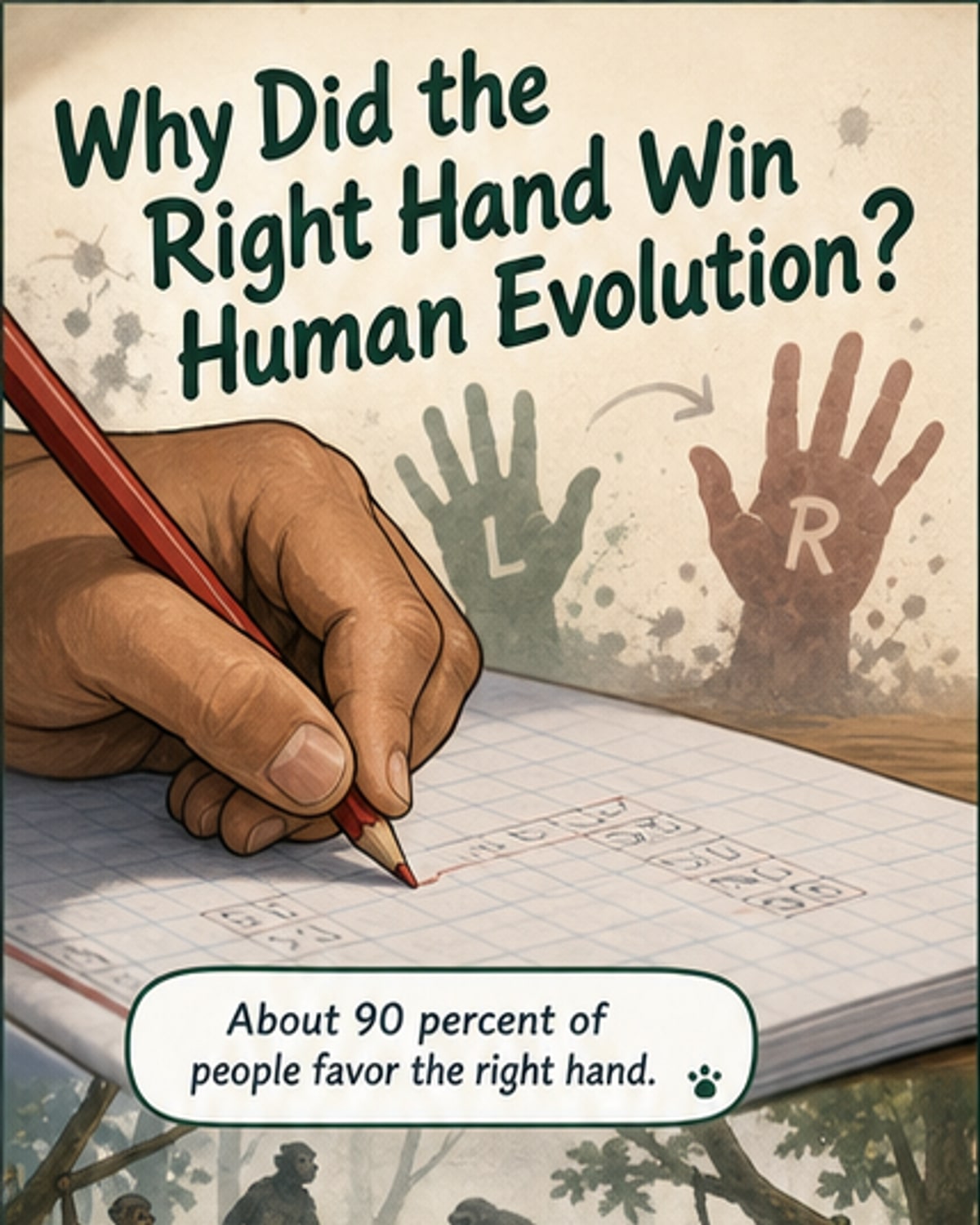 Why Are Most People Right-Handed?