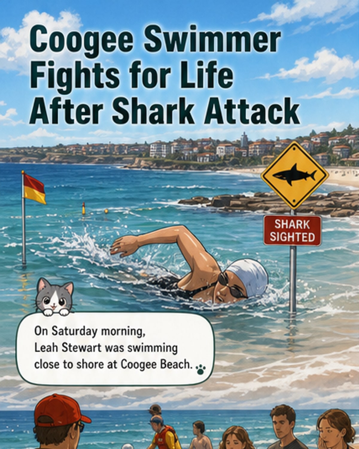 Shark attack leaves teacher with life-changing injuries