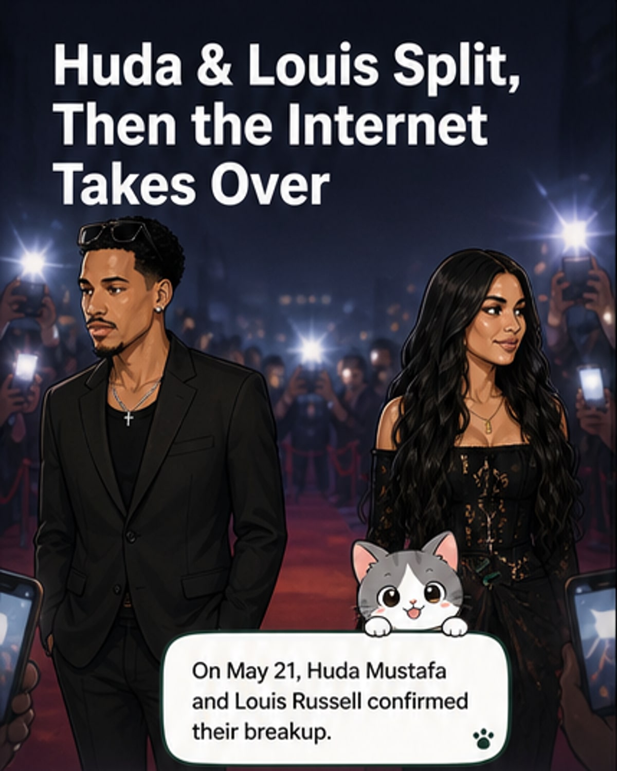 Huda & Louis Call It Quits