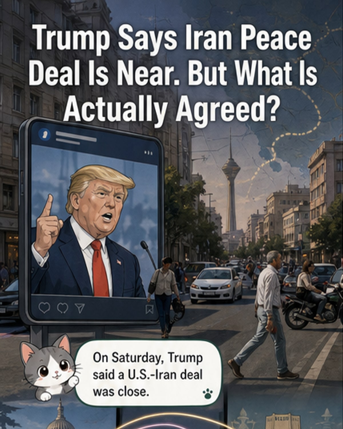 Trump Says Iran Peace Deal Is Near