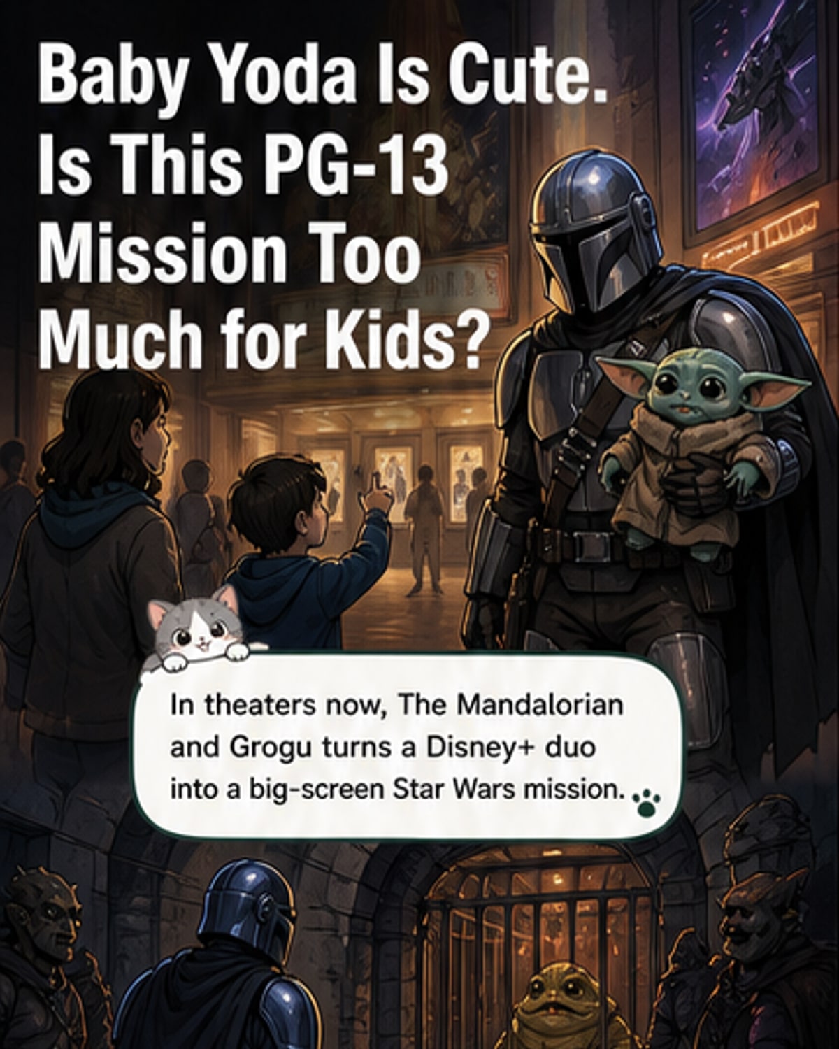 Is 'The Mandalorian and Grogu' Kid-Friendly?