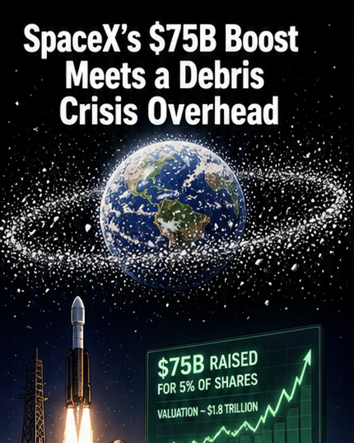 SpaceX’s IPO fuels space race—and junk
